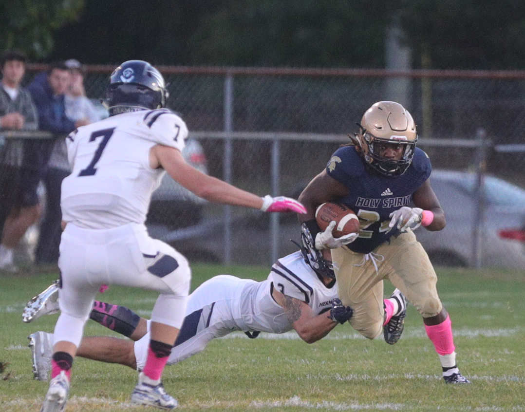 St. Augustine Prep vs Holy Spirit football game